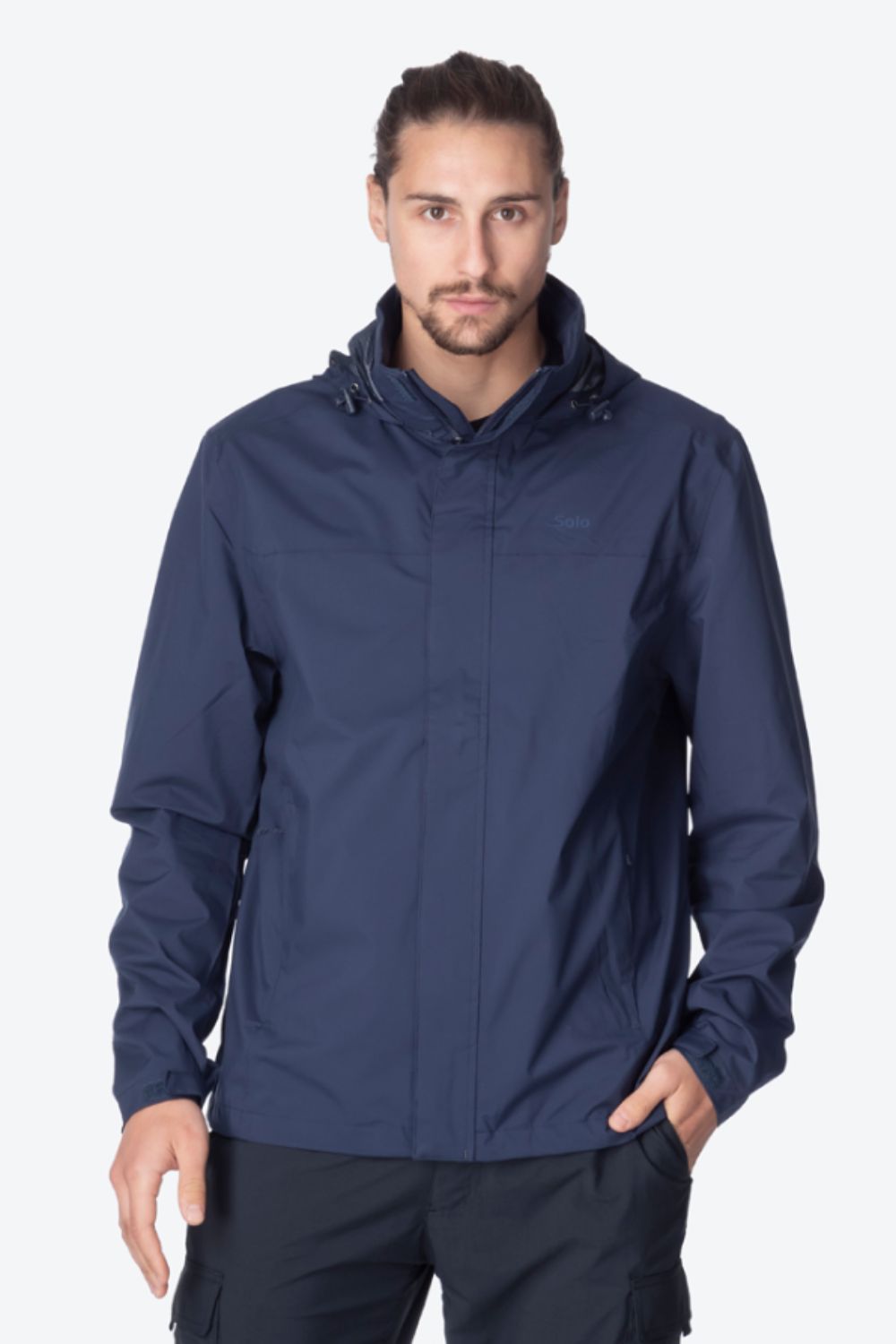 Jaqueta Impermeável Rain Storm Masculina Azul Navy