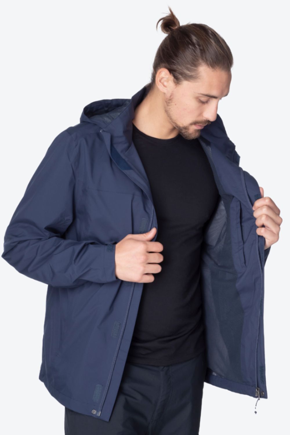 Jaqueta Impermeável Rain Storm Masculina Azul Navy